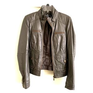 TRF Leather Collection jacket Size M